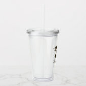 Weihnachtsfeiertag | Schnee Acryltrinkbecher (Rechts)