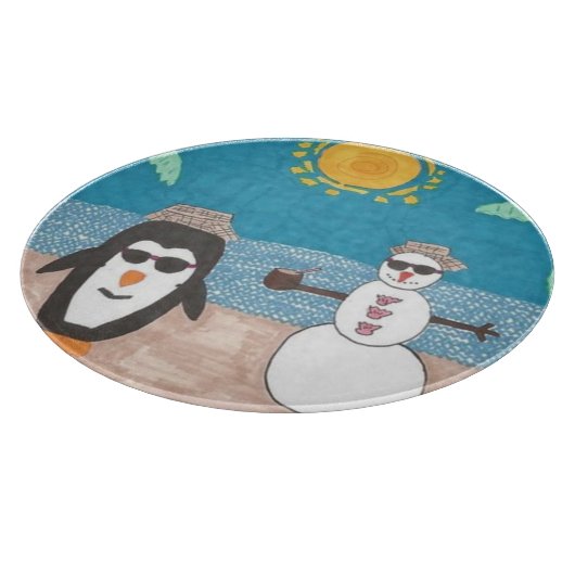 Weihnachtsfeiertag Schneidebrett (Ecke)