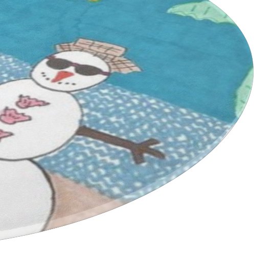 Weihnachtsfeiertag Schneidebrett (Ecke)