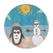 Weihnachtsfeiertag Schneidebrett (Vorderseite)