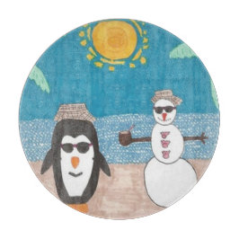 Weihnachtsfeiertag Schneidebrett