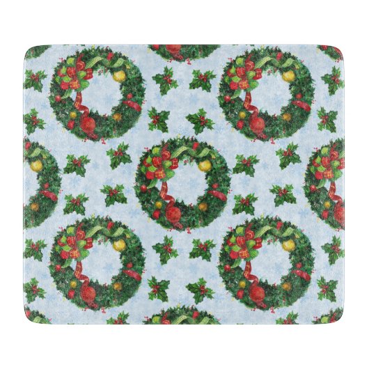 Weihnachtsfeiertag Schneidebrett (Vorderseite)