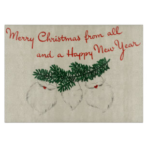 Weihnachtsfeiertag Schneidebrett