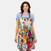 Weihnachtsfeiertag Schürze (Getragen)