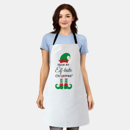 Weihnachtsfeiertag Schürze - Elf Tastic 3