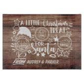 Weihnachtsfeiertag Serviertablett Schneidebrett (Vorderseite)