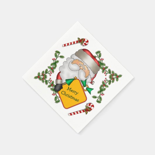 Weihnachtsfeiertag Serviette (Ecke)