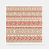 Weihnachtsfeiertag Serviette (Vorderseite)