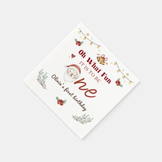 Weihnachtsfeiertag Serviette (Ecke)