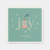 Weihnachtsfeiertag Serviette (Vorderseite)