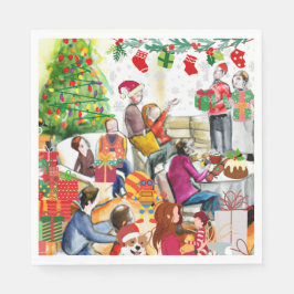 Weihnachtsfeiertag Serviette