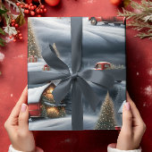 Weihnachtsfeiertag Set von 3 Wrapping Papers Geschenkpapier Set