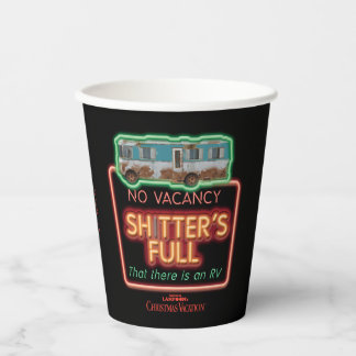 Weihnachtsfeiertag | Sh*tters Neon-Zeichen Pappbecher