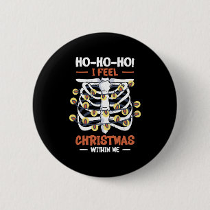 Weihnachtsfeiertag Skelettkäfig Radiologie Button