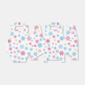 Weihnachtsfeiertag Snowflake Muster Geschenkschachtel (Ungefaltet)