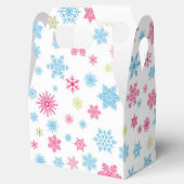 Weihnachtsfeiertag Snowflake Muster Geschenkschachtel (Geöffnet)