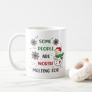 Weihnachtsfeiertag Snowman Tasse