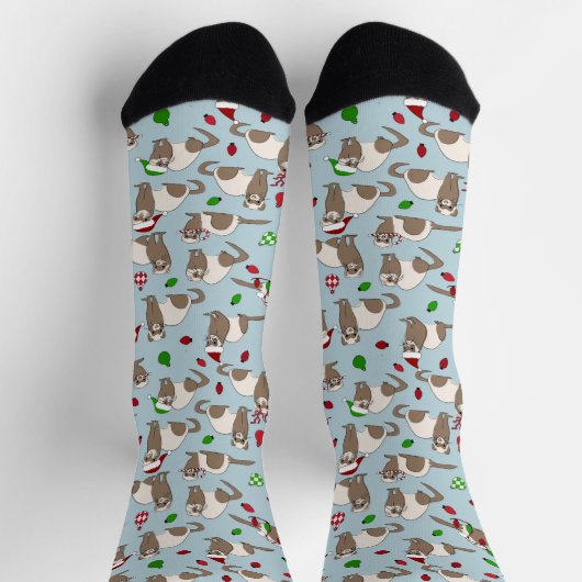Weihnachtsfeiertag Socken (Oben)
