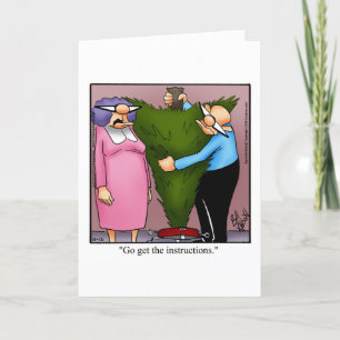 Weihnachtsfeiertag Spaß Grußkarte Feiertagskarte