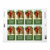 Weihnachtsfeiertag - Spirituosen-Siegel (Vorne)