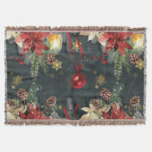 Weihnachtsfeiertag Splendor Decke (Vorderseite)