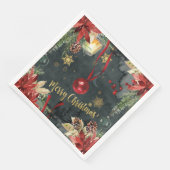 Weihnachtsfeiertag Splendor Serviette (Ecke)