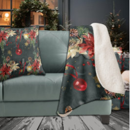 Weihnachtsfeiertag Splendor Sherpadecke