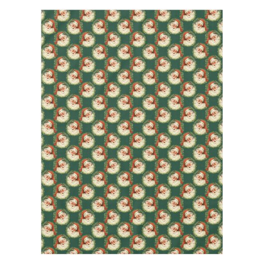 Weihnachtsfeiertag St. Nick Tischdecke (Vorderseite)