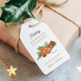 Weihnachtsfeiertag Stovetop Potpourri, Holiday Sim Geschenkanhänger