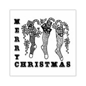 Weihnachtsfeiertag Strumpf Rubber Briefmarke Gummistempel (Prägung)