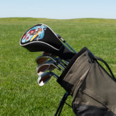 Weihnachtsfeiertag Surfen Weihnachtswaves Golf Headcover (In SItu)