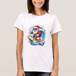 Weihnachtsfeiertag Surfen Weihnachtswaves T-Shirt