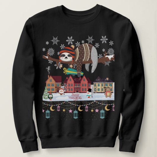 Weihnachtsfeiertag Sweatshirt (Design vorne)