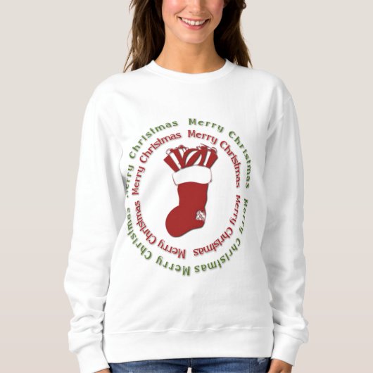 Weihnachtsfeiertag Sweatshirt (Vorderseite)