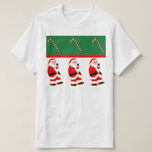 Weihnachtsfeiertag T-Shirt (Design vorne)