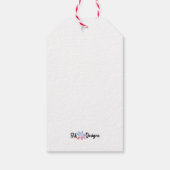 Weihnachtsfeiertag - Tags von Sue Weidlich Geschenkanhänger (Rückseite)