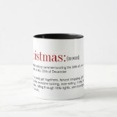 Weihnachtsfeiertag Tasse (Zentrum)