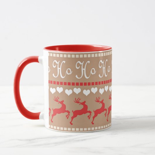 Weihnachtsfeiertag Tasse (Links)