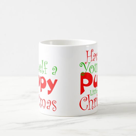 Weihnachtsfeiertag-Tasse Kaffeetasse (Mittel)