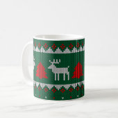 Weihnachtsfeiertag-Tasse Kaffeetasse (Vorderseite Links)