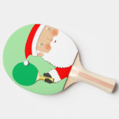 Weihnachtsfeiertag Tischtennis Schläger (Seitenansicht)