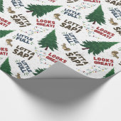 Weihnachtsfeiertag Umschlagpapier Geschenkpapier (Ecke)