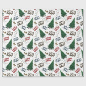 Weihnachtsfeiertag Umschlagpapier Geschenkpapier (Flach)