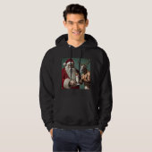 Weihnachtsfeiertag und Krampus Hoodie (Vorne ganz)