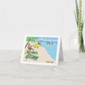 Weihnachtsfeiertag und Rentier Beach Weihnachten (Vorderseite)