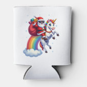 Weihnachtsfeiertag - Unicorn Dosenkühler (Vorderseite)