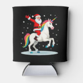 Weihnachtsfeiertag - Unicorn Dosenkühler (Vorderseite)
