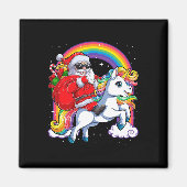 Weihnachtsfeiertag - Unicorn Magnet (Vorne)