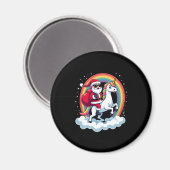 Weihnachtsfeiertag - Unicorn Magnet (Vorderseite/Rückseite)