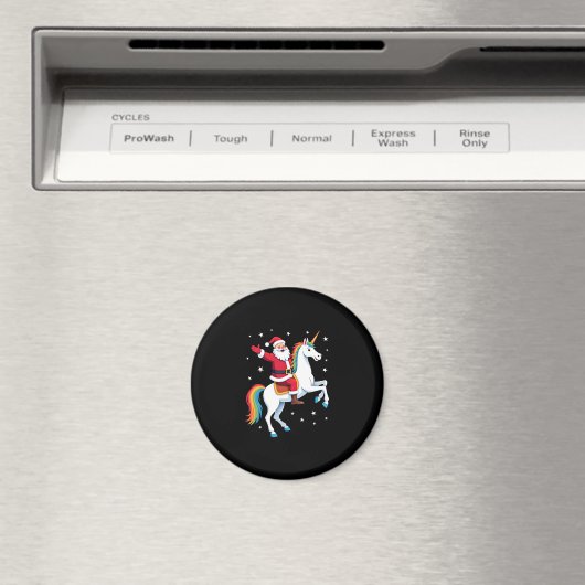 Weihnachtsfeiertag - Unicorn Magnet (In Situ (Geschirrspüler))